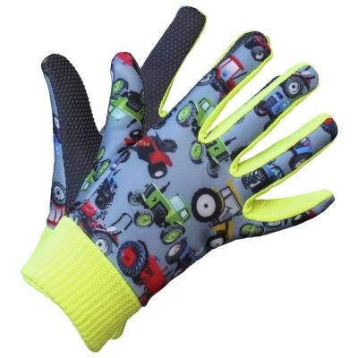 Bild 1 Kinderhandschuh JOY Traktor - Größen: 4-6/6-8 Jahre