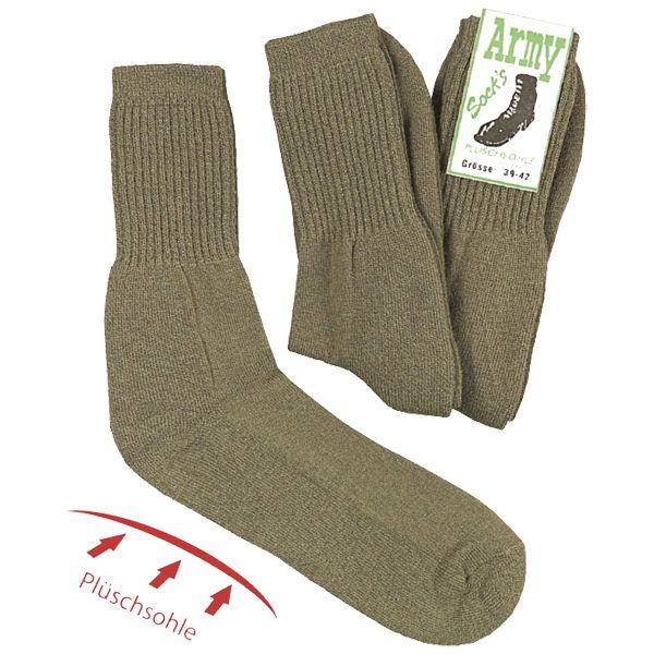 Bild 1 Wollsocken Army-Socks