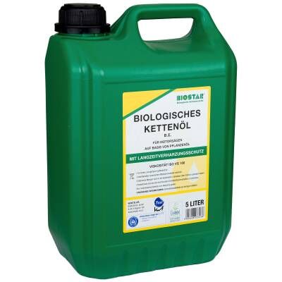 Bild 1 Biologisches Sägekettenöl 5 l-Kanister