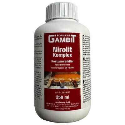 Bild 1 Rostumwandler Nirolit Komplex 250 ml-Pinselflasche
