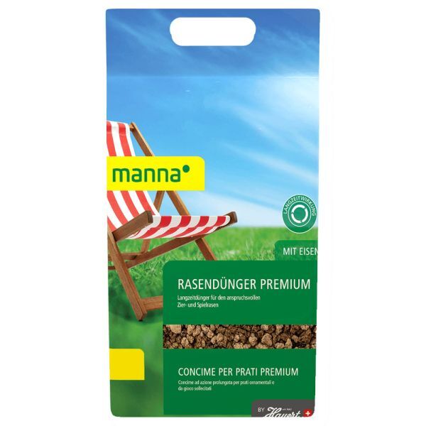 Bild 1 Rasendünger Manna Premium mit Eisen 10 kg-Sack
