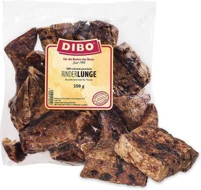 Bild 1 DIBO Rinderlunge Leckerlie für Hunde