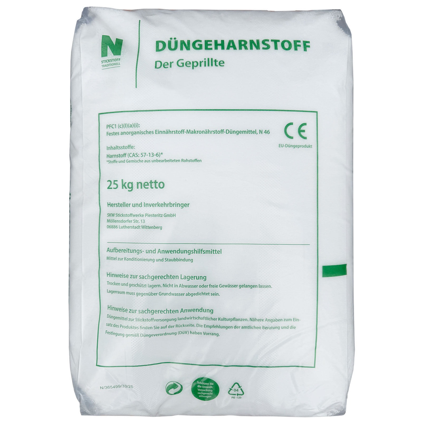 SKW Dngeharnstoff 46 N Der Geprillte | Sonstiges | Quebag Agrar Shop
