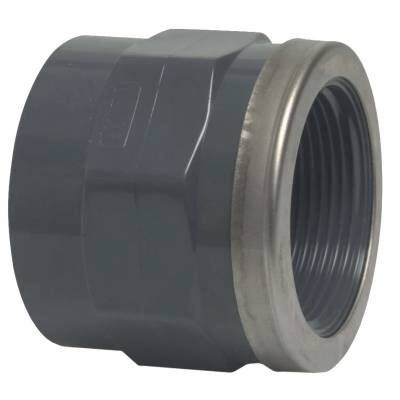 Bild 1 Gewindemuffe 20 mm x 1/2"