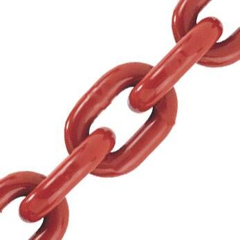 Forst-Rundstahlkette 10 mm. 6300 kg zul. Zugkraft.