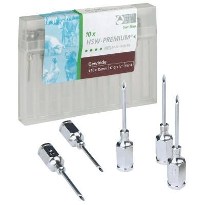 Premium-Kanülen mit Gewindeanschluss