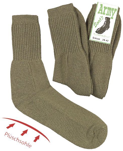Bild 1 Wollsocken Army-Socks