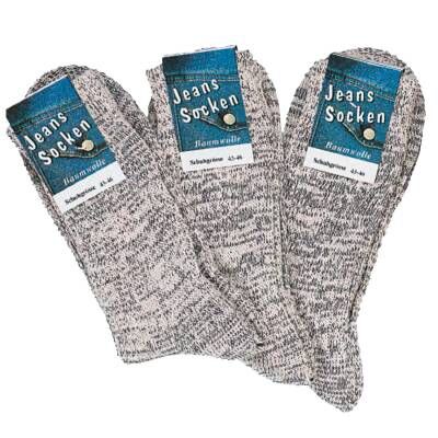 Bild 1 Socken im original Jeans-Style natur