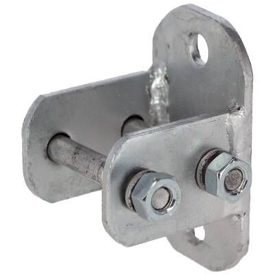 Bild 1 Wand-/Bodenhalterung für Weidepanel