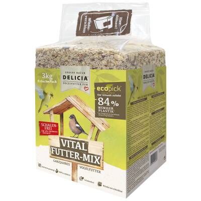 Bild 1 Vogelfutter DELICIA Vital Futter-Mix 3 kg-Vorratspack