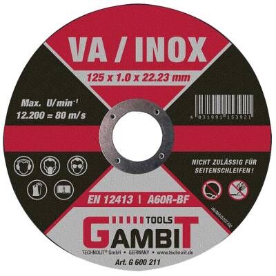 Bild 1 Trennscheibe INOX 125 x 1 mm