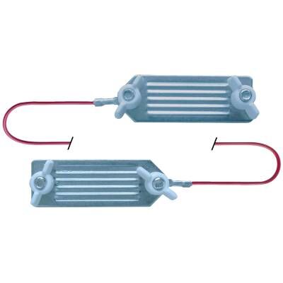 Bild 1 Band-Zaunverbindungskabel 2-fach
