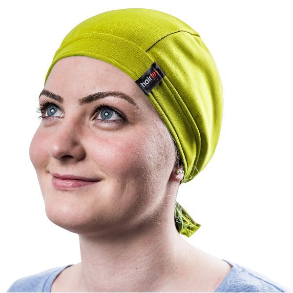 Bild 1 hairtex Stall-Mütze mit Bändern popgrün