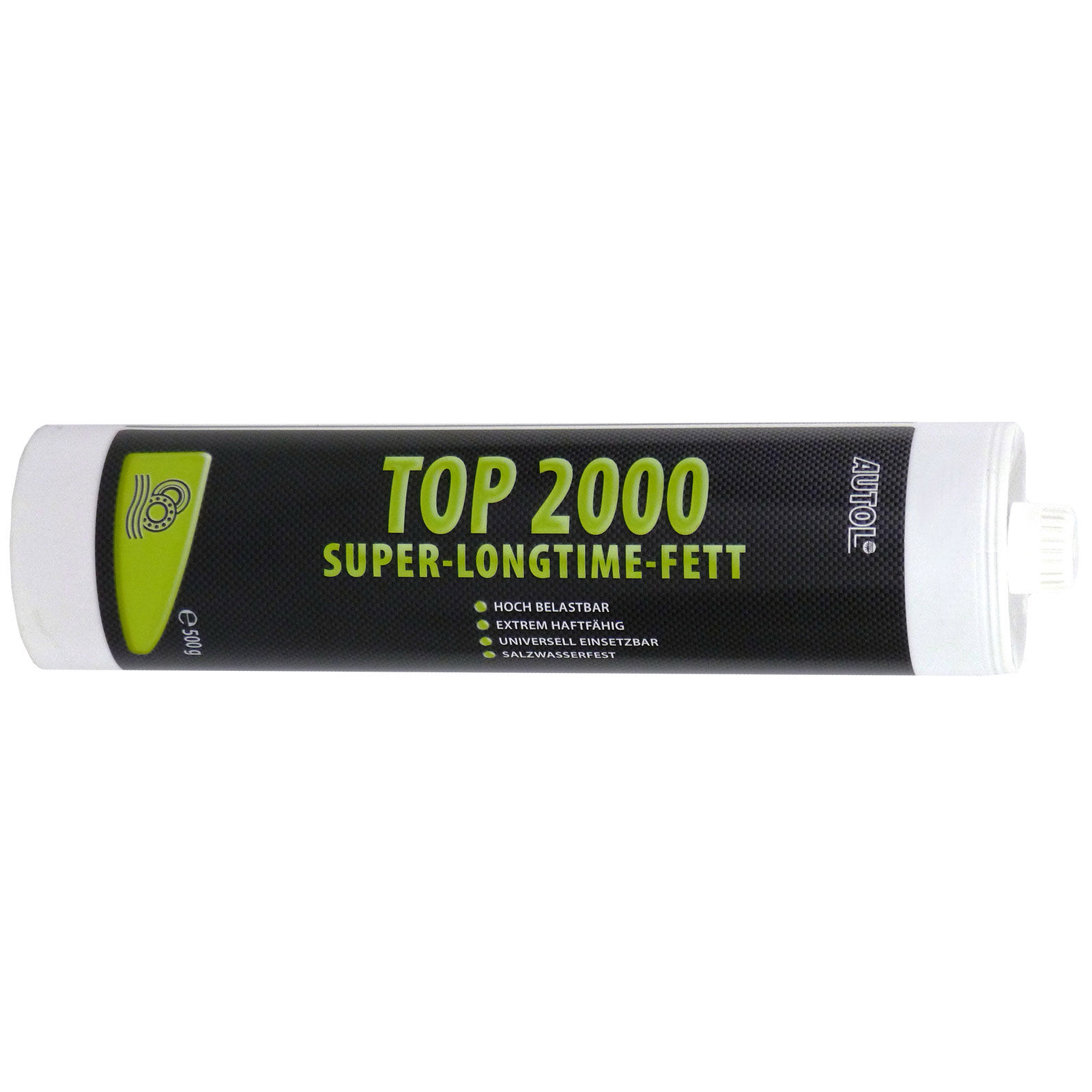 Spezialfett AUTOL TOP 2000 Super-Longtime-Fett - 500 g-Schraubkartusche ✔️  für 7,50 € ✔️ Quebag Agrar Shop