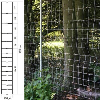 Bild 1 Knotengeflecht Höhe 100 cm