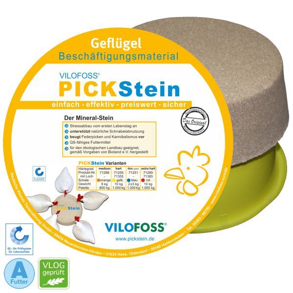VILOLith® PICKStein hart für Geflügel 10 kg-Schale