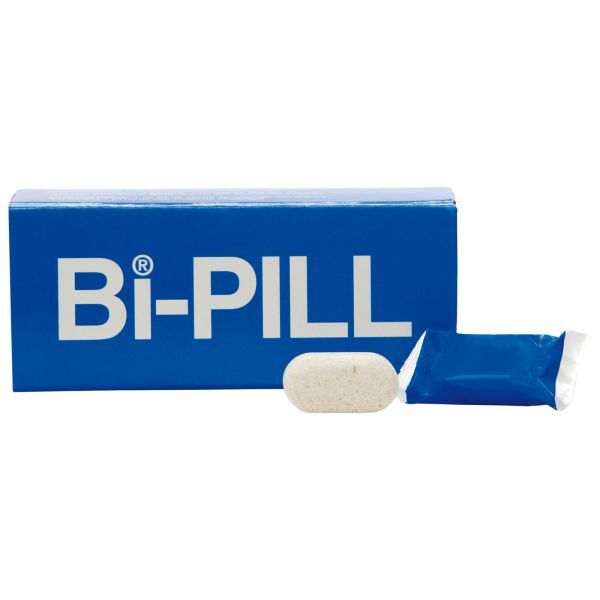 Bild 1 VUXXX Bi-PILL. Die erste Bicarbonat-Pille. 20 x 9 g-Packung