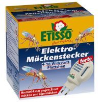 Etisso Elektro-Mückenstecker inkl. 18 Plättchen