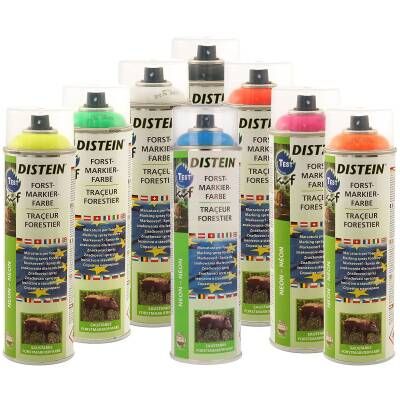 Distein Neon-Forstmarkierfarbe 500 ml-Sprühdose