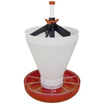 Bild 1 Futterschale Maxi Hopper Pan mit Trichter