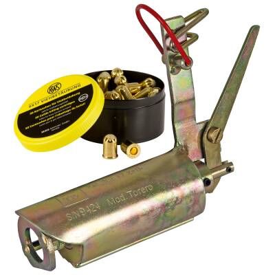 Bild 1 Wühlmaus-Selbstschussgerät komplett mit 50 Patronen Mod. Torero, PTB 935