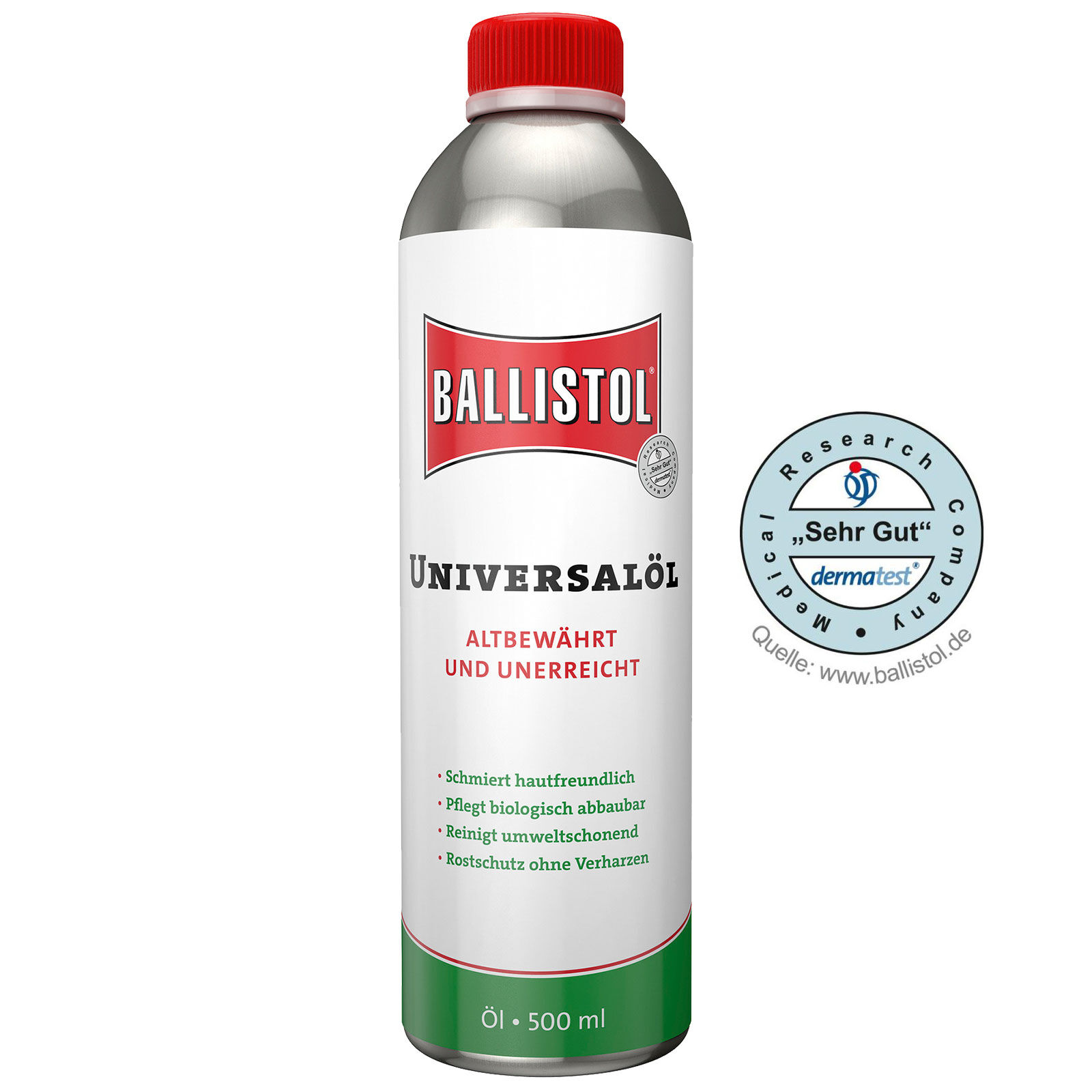Ballistol Universalöl 500 ml-Dose ✔️ für 12,90 € ✔️ Quebag Agrar Shop