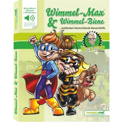 Wimmel-Max & Wimmel-Biene entdecken Deutschlands Bauernhöfe