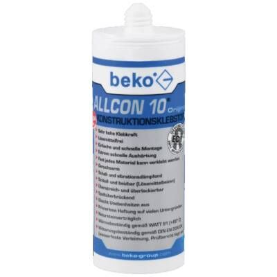 Bild 1 beko Allcon10 Konstruktionsklebstoff 150 ml-Kartusche